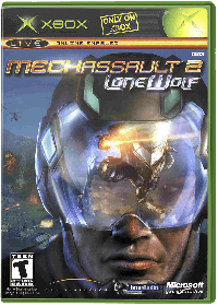 MechAssault 2 Lone Wolf Xbox US box art